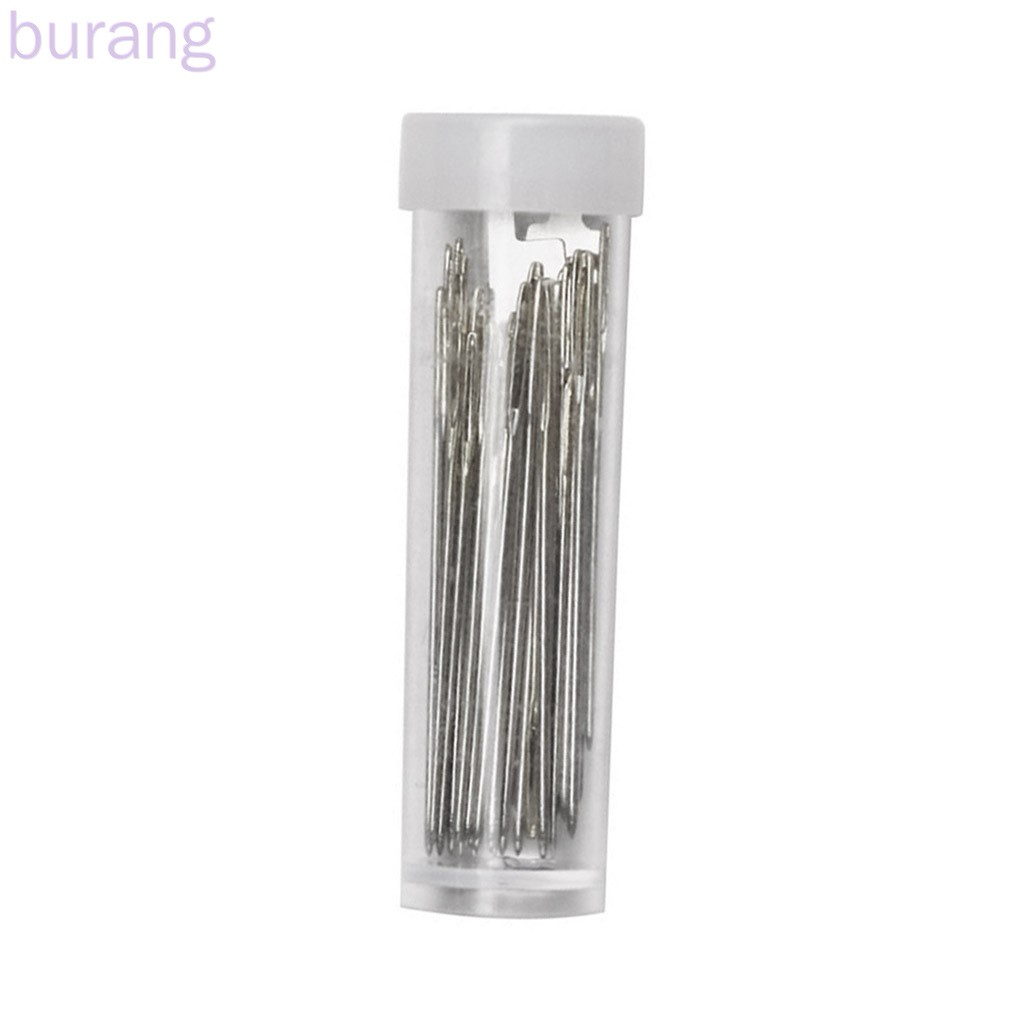 30pcs Cross-stitch Needles Embroidery Large Eye Sewing Needles Hand Sewing Tool with Threader