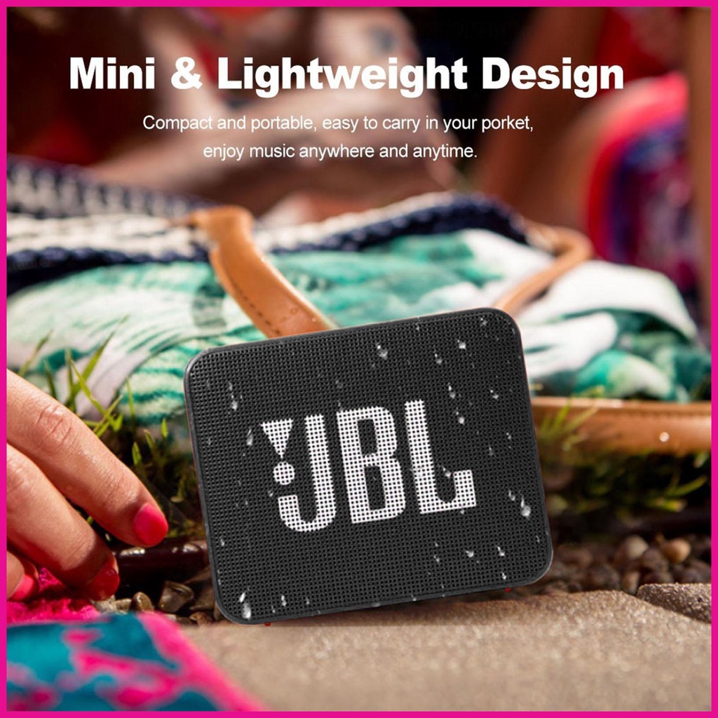 Loa Bluetooth Không Dây JBL GO2 Mạ Vàng Gạch 2nd Generation Siêu Trầm Chất Lượng Cao