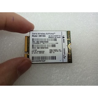 Card wwan 4G HP lt4111 EM7355 dùng cho laptop HP core i thế hệ 4 như: 820 G1, 840 G1, Folio 1040 g1, Zbook 14, 15, 17