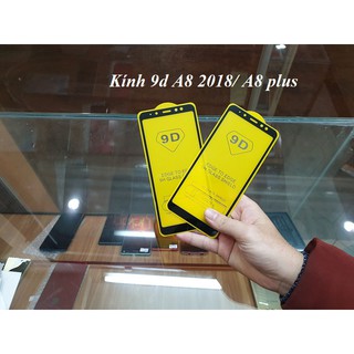 A8 Plus| Kính cường lực Full màn hình 9D Samsung A8 plus
