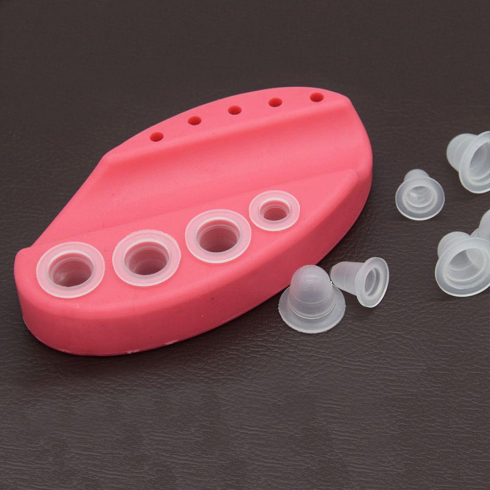 JARRED Cốc Silicone Trong Suốt Đựng Mực Xăm Chân Mày Chuyên Nghiệp