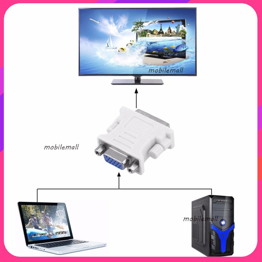 Bộ Chuyển Đổi Video Dvi Dvi-I 24 + 5 Pin Sang Vga Cho Dvd Hdtv