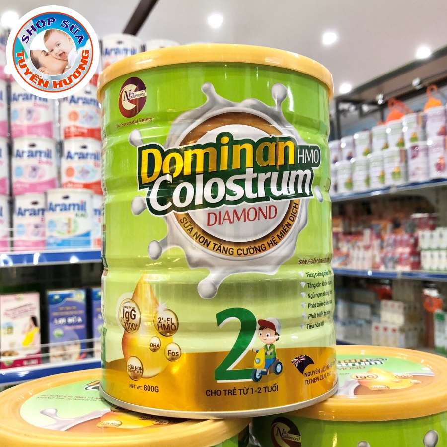 Sữa Dominan Colostrum HMO số 1,2,3 Hộp 800g & 400g Chính Hãng