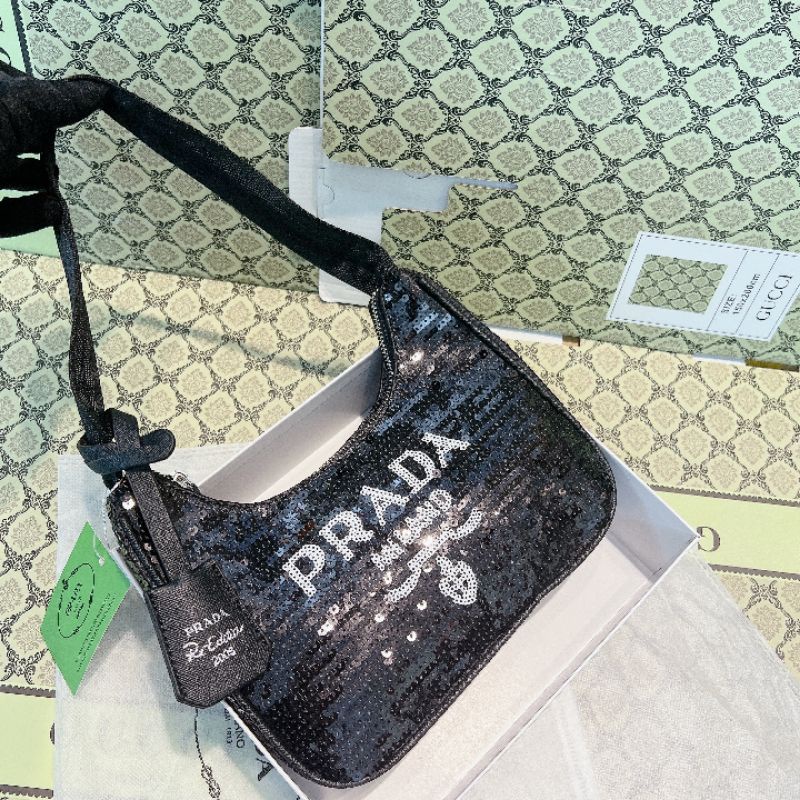 TÚI PRADA CẮP NÁCH SUPER FULL BOX SZ 22