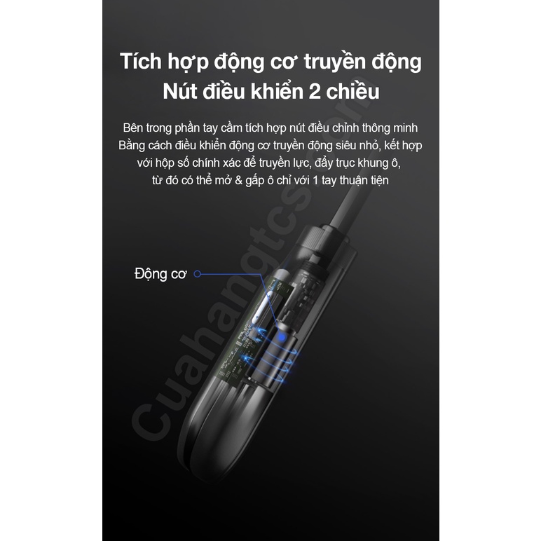 Ô mưa ô dù thông minh gấp tự động Xiaomi UREVO Electric Umbrella