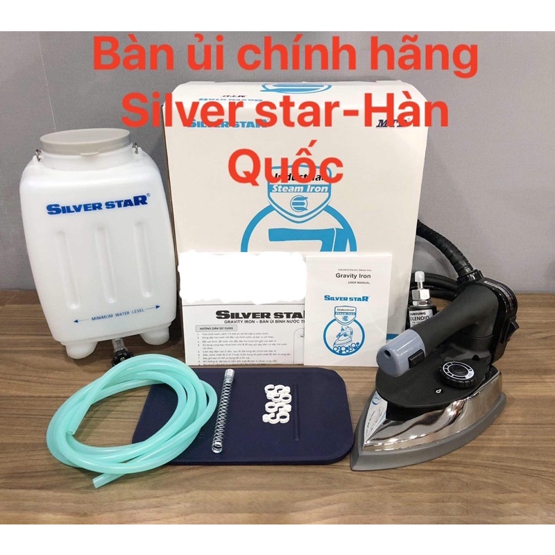 Bàn ủi hơi nước chính hãng Hàn Quốc Silver Star-ES-300