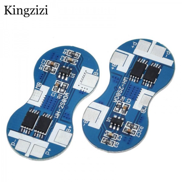 Bảng Mạch Sạc Pin Li-ion 18650 7.4V 2 S 4a 2 series BMS Chuyên Dụng