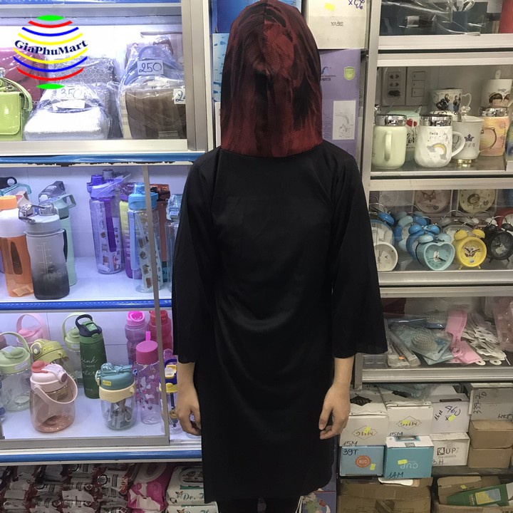 Áo Choàng Halloween Cướp Biển - Áo Choàng Bộ Xương Lửa