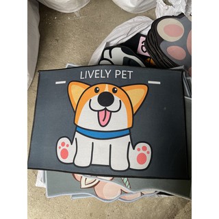thảm chân 3D hình thú siêu cute.