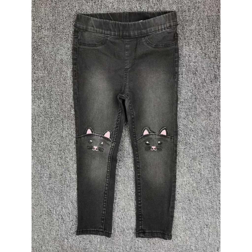 Quần legging denim H&M mèo