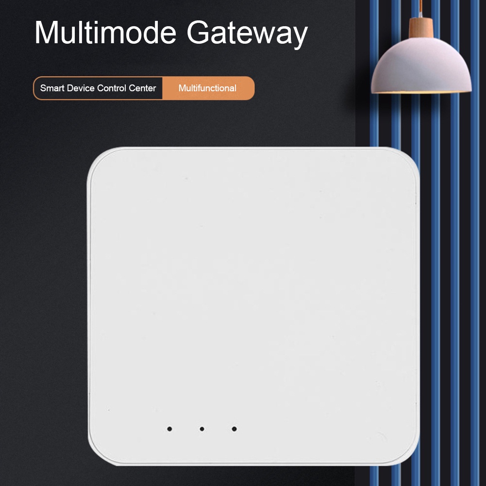 Tuya Cổng đa chế độ có dây thông minh Zigbee Bluetooth Mesh Hub Ứng dụng cuộc sống thông minh Điều khiển giọng nói từ xa qua Alexa Google Home livebecool