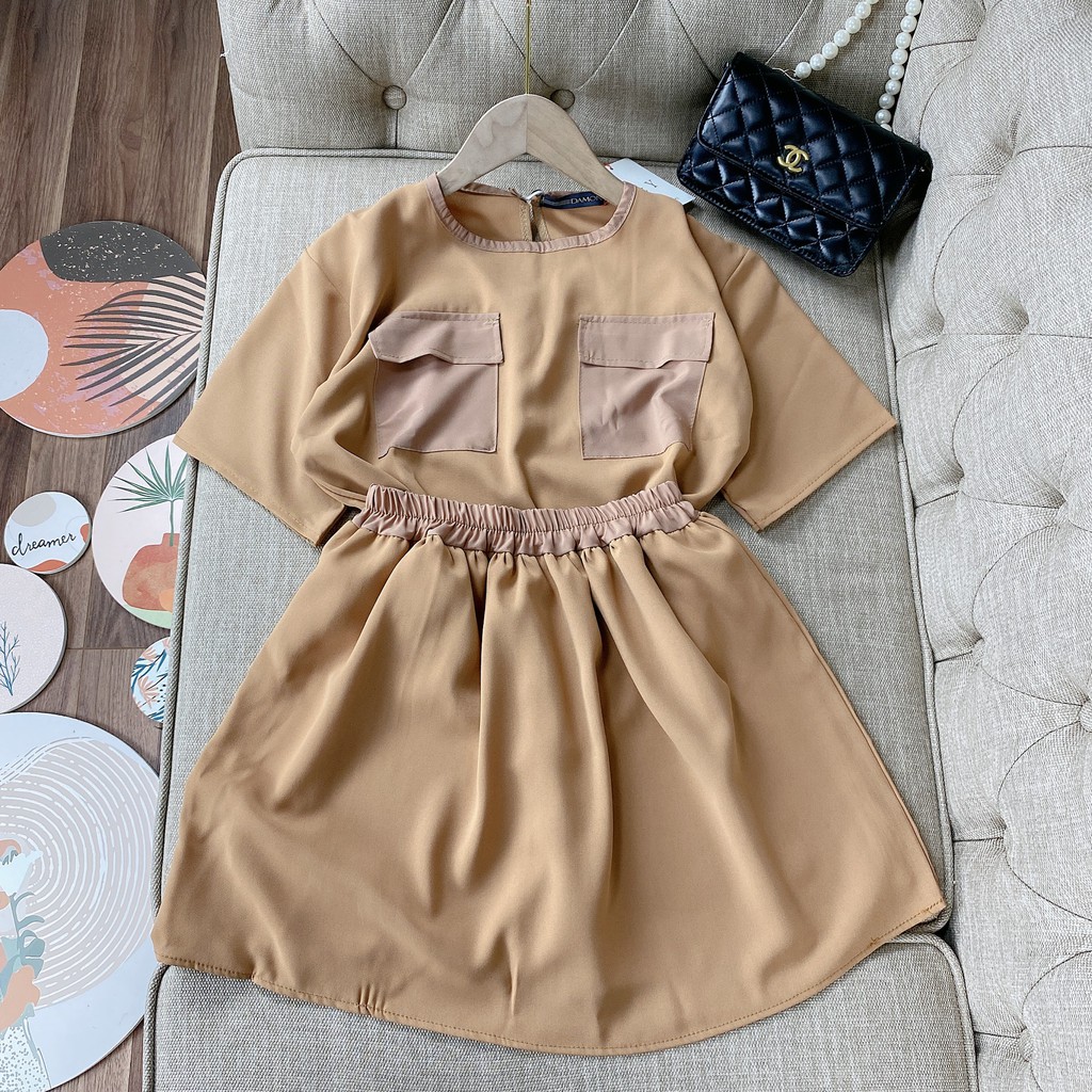 Set đồ nữ cá tính, set váy bộ đi chơi sang chảnh mùa hè đẹp 8A00140 | BigBuy360 - bigbuy360.vn