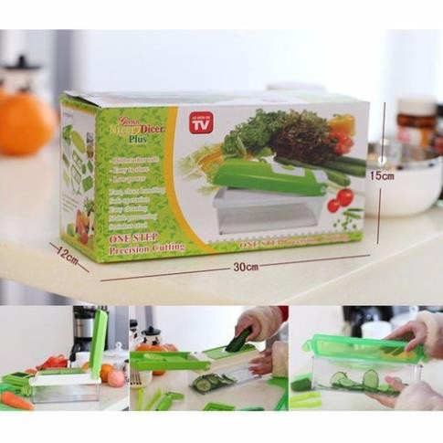 Bộ cắt gọt đa năng 10 món Tiện Dụng Nicer Dicer Plus💥SIÊU HOT💥