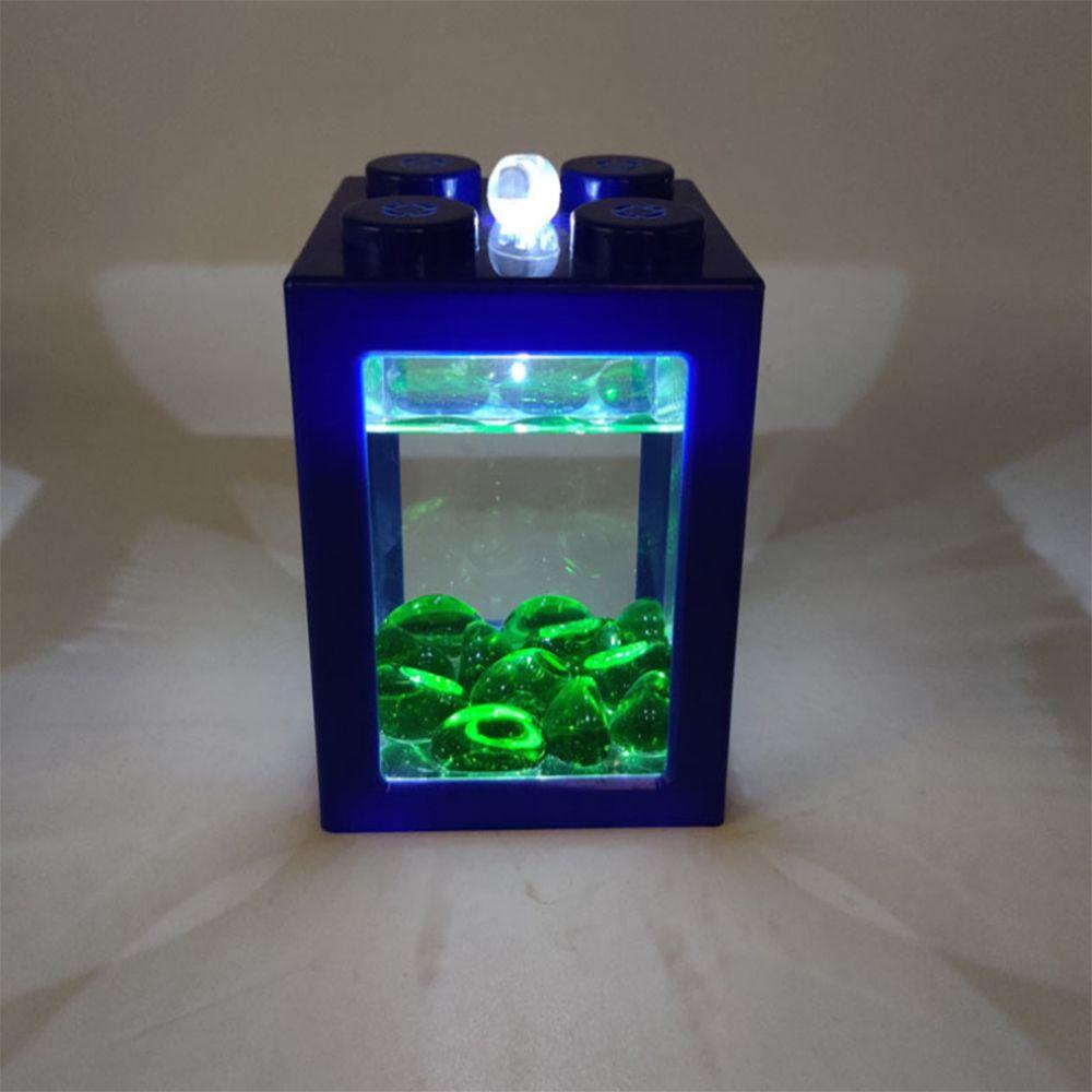 Bể Cá Mini Có Đèn LED Mới