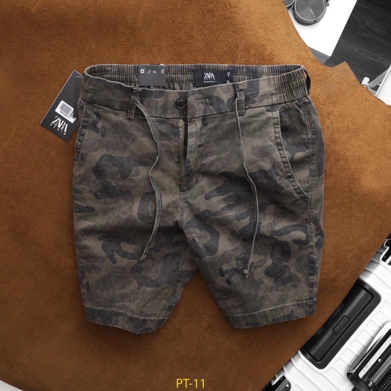 Quần short kaki rằn ri_camo