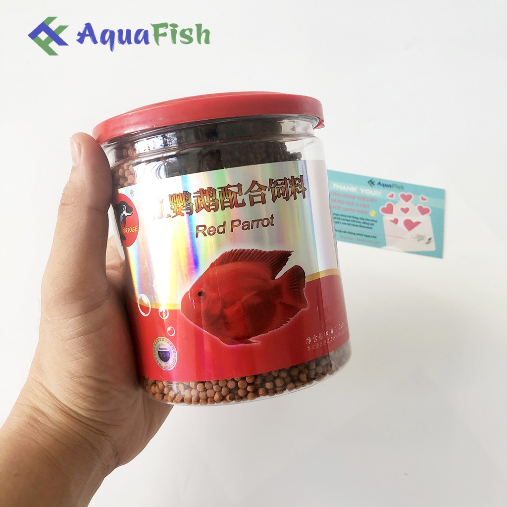 Thức Ăn Cho Cá Hồng Két Red Parrot Hộp 260g
