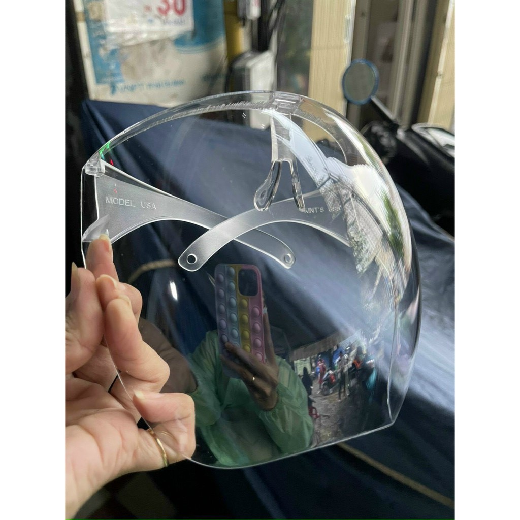 Kính chống giọt bắn kính bảo hộ trong suốt an toàn không mờ hàng chính hãng