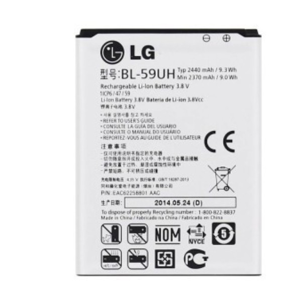 Pin LG 59UH ( LG G2 Mini/D620/D620R - Bảo hành 6 tháng