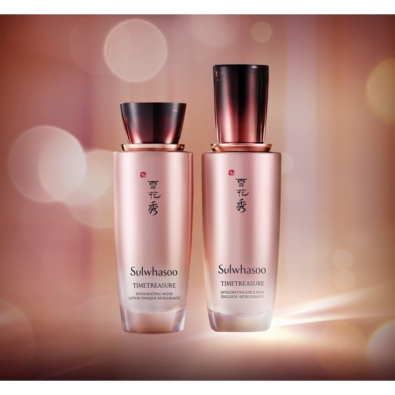 Bộ dưỡng chống lão hoá Sulwhasoo thông đỏ Timetreasure Ultimate Anti- Aging 5sp