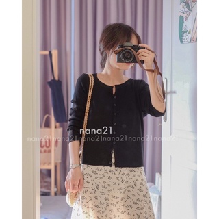 Áo cardigan len lông thỏ chất đẹp