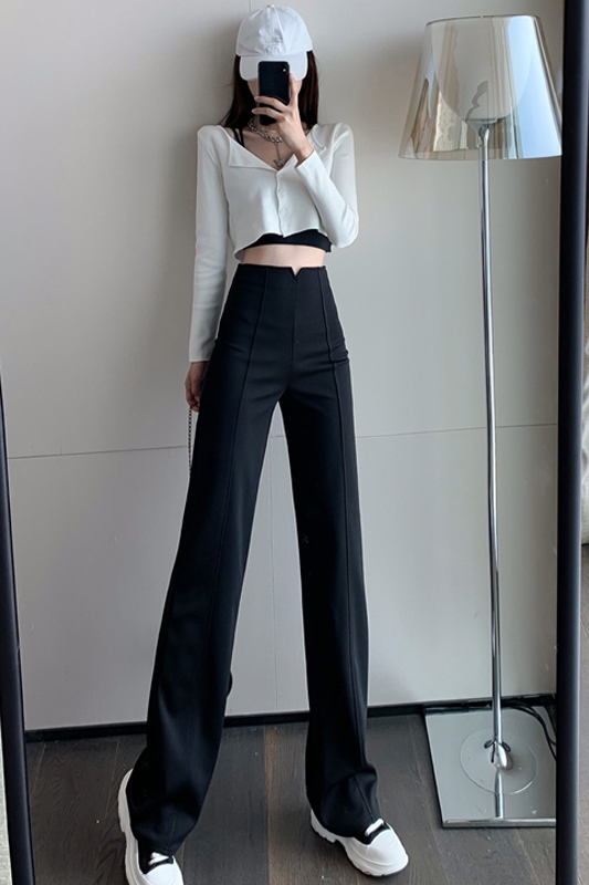 Quần Dài Nữ Ống Rộng Thời Trang Xuân Thu 2021 | BigBuy360 - bigbuy360.vn