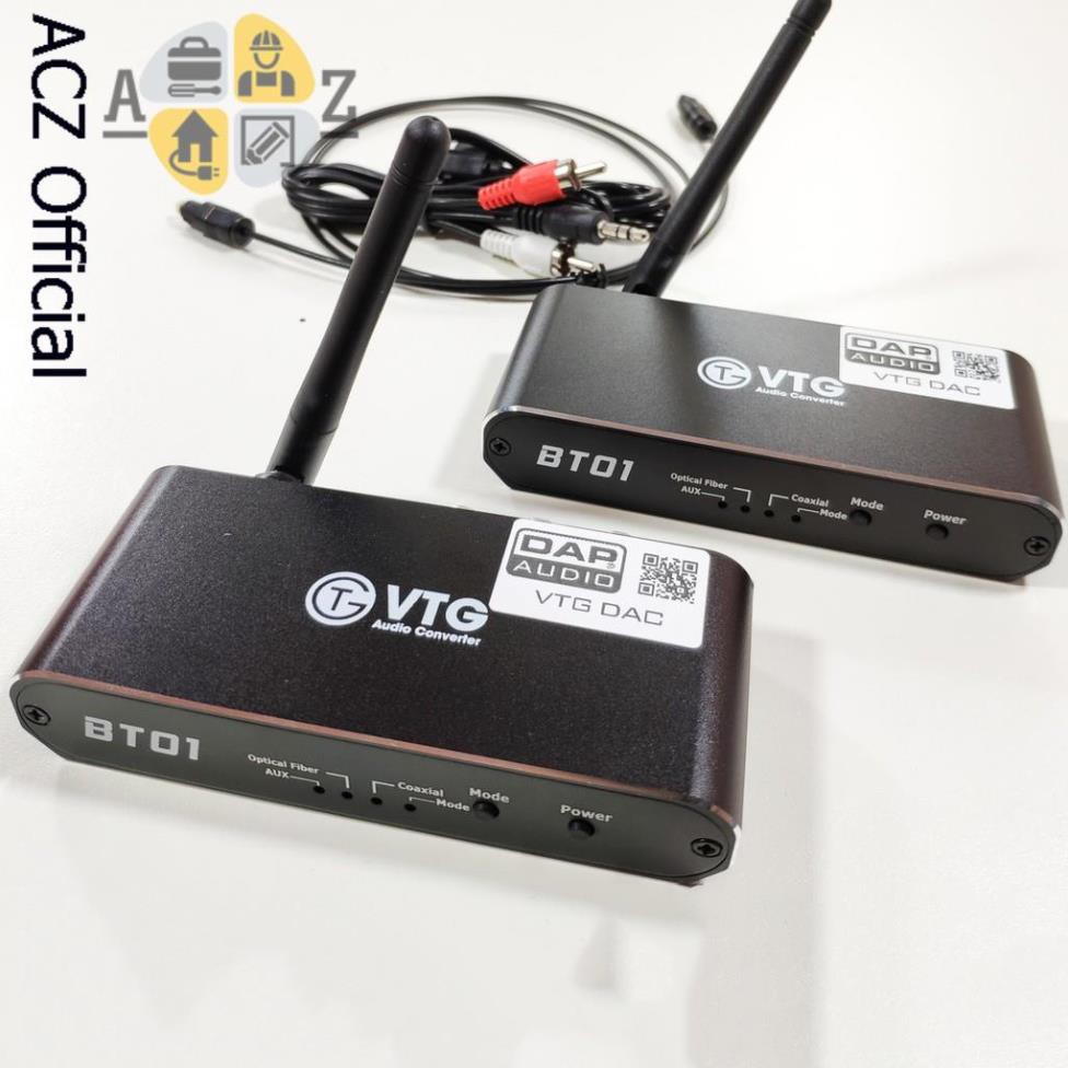 Bộ chuyển đổi optical âm thanh quang học sang AV ra audio VTG có Bluetooth - BH 12 tháng
