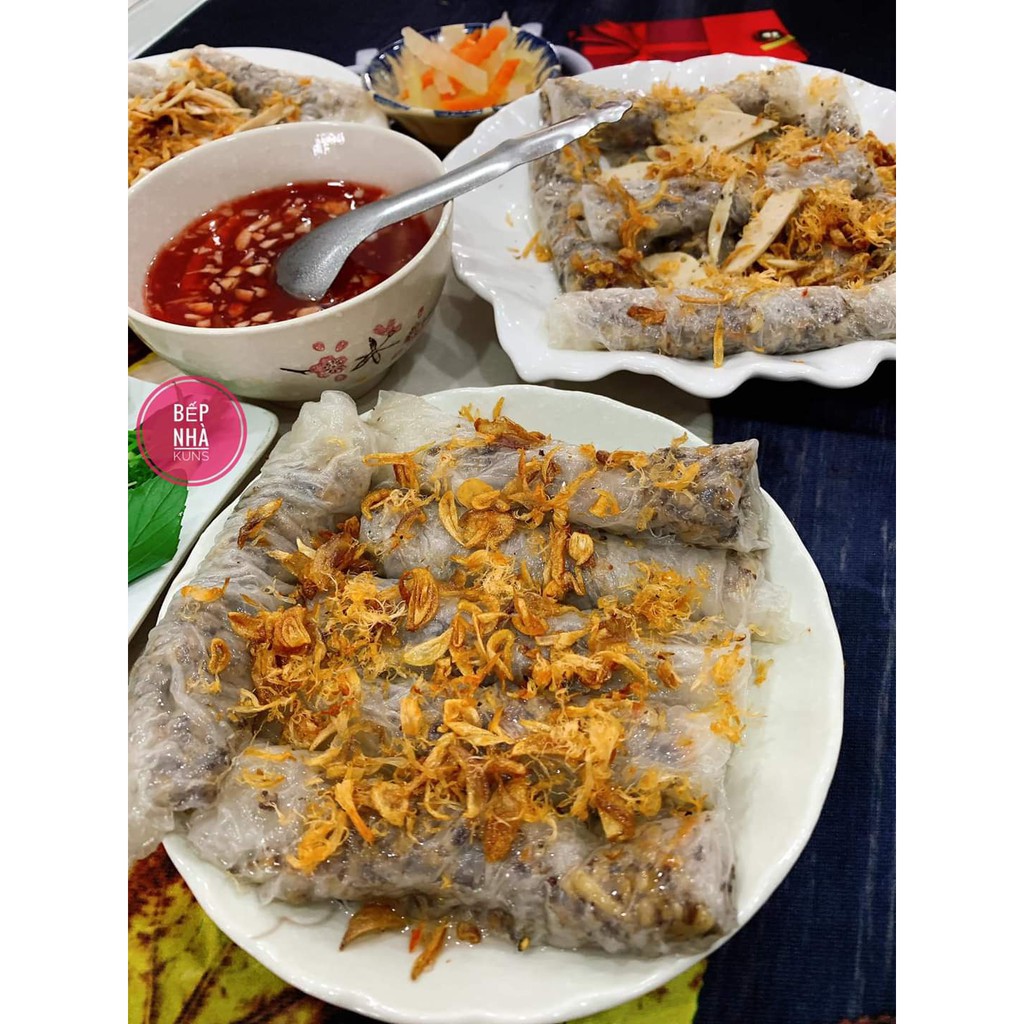 Tinh bột gạo tẻ lọc tự làm Bánh cuốn - Bánh giò - Bánh Bột Lọc 500gr