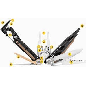 Leatherman MUT® Chính Hãng Với 16 chức năng cao cấp của Leatherman | HiBu VT MART