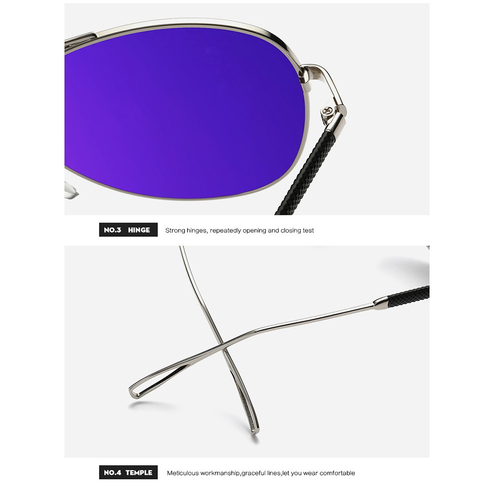 Kính mát phân cực thời trang chống tia UV PE108 - NVfashion | BigBuy360 - bigbuy360.vn