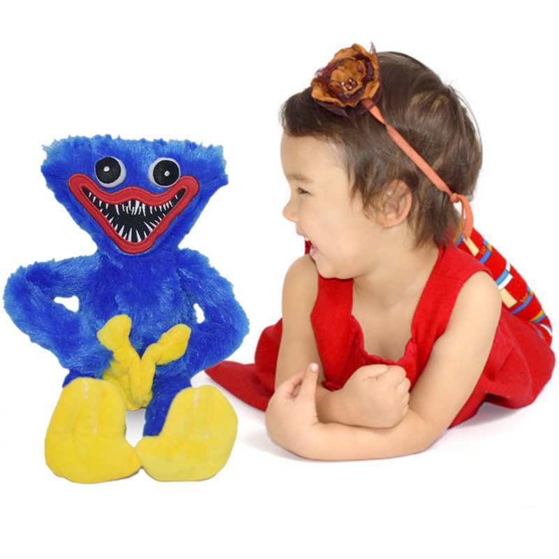 Đồ chơi nhồi bông hình nhân vật hoạt hình dễ thương Huggy Wuggy trong Poppy Playtime