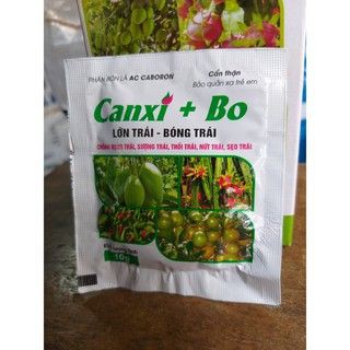 CANXI-BO Chống Nứt Trái, Lớn Trái, Bóng Trái, Phân Bón Lá Siêu CANXI BO