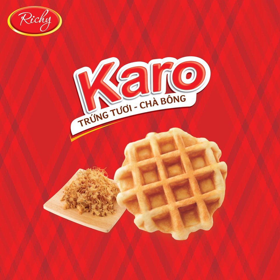 Bánh Karo trứng tươi - chà bông