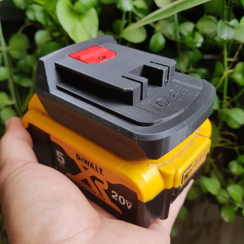 Bộ chuyển đổi pin cho thân máy Dekton D21 - Đế chuyển pin