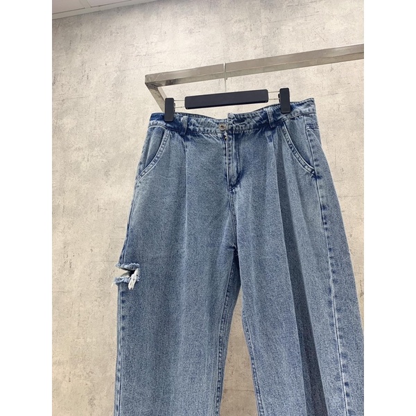 QUẦN JEANS RÁCH 5975 MÀU XANH VÀ ĐEN PHONG CÁCH CÁ TÍNH