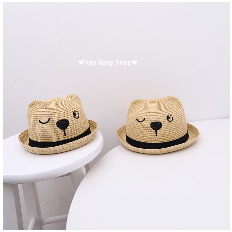 Nón cói cho bé trai bé gái siêu xinh hình bé gấu cute với nhiều size xinh yêu(hàng có sẵn)❣❣