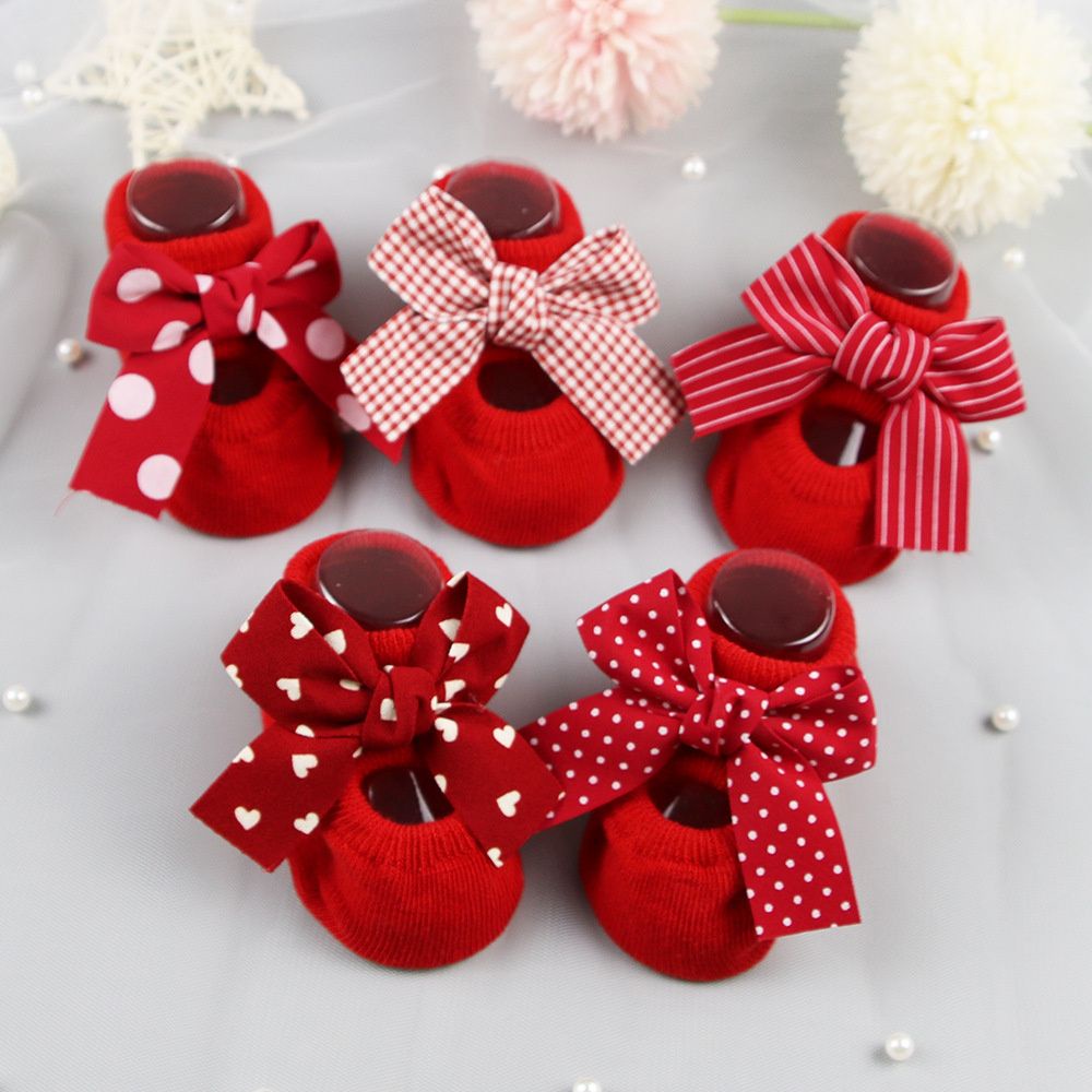 Set vớ+băng đô hình sừng tuần lộc phối ông già Noel/nấm Giáng sinh có thể phong cách Hàn Quốc sáng tạo cho bé gái