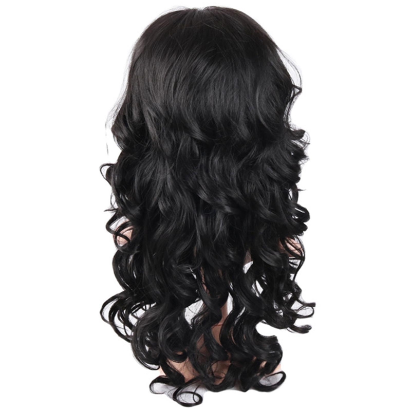 Bộ Tóc Giả Xoăn Dài Phong Cách Âu Mỹ Cá Tính Cho Nữ