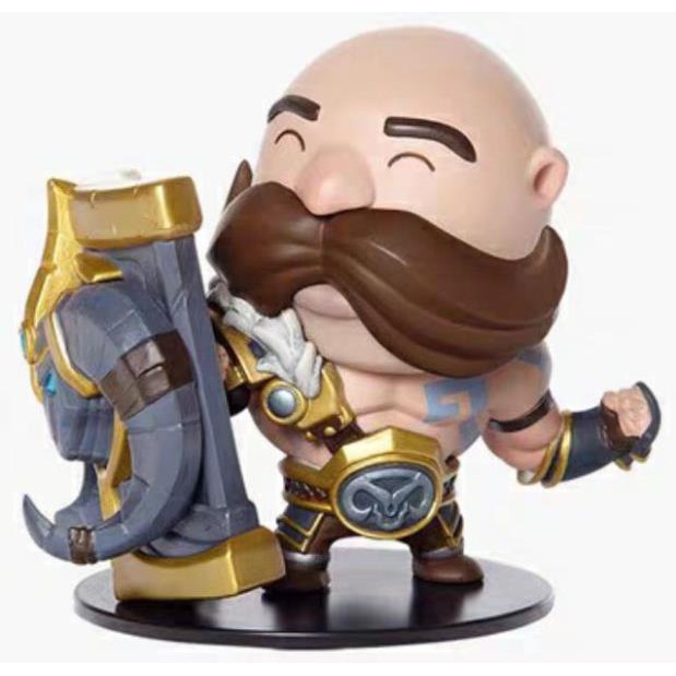 [GIÁ HỦY DIỆT] mô hình Braum mặc định LOL liên minh huyền thoại League of Legends mô hình chibi lol lmht diy