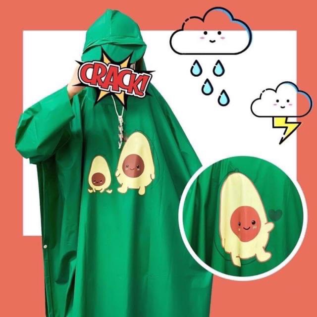 áo mưa cánh dơi hoạt hình cute