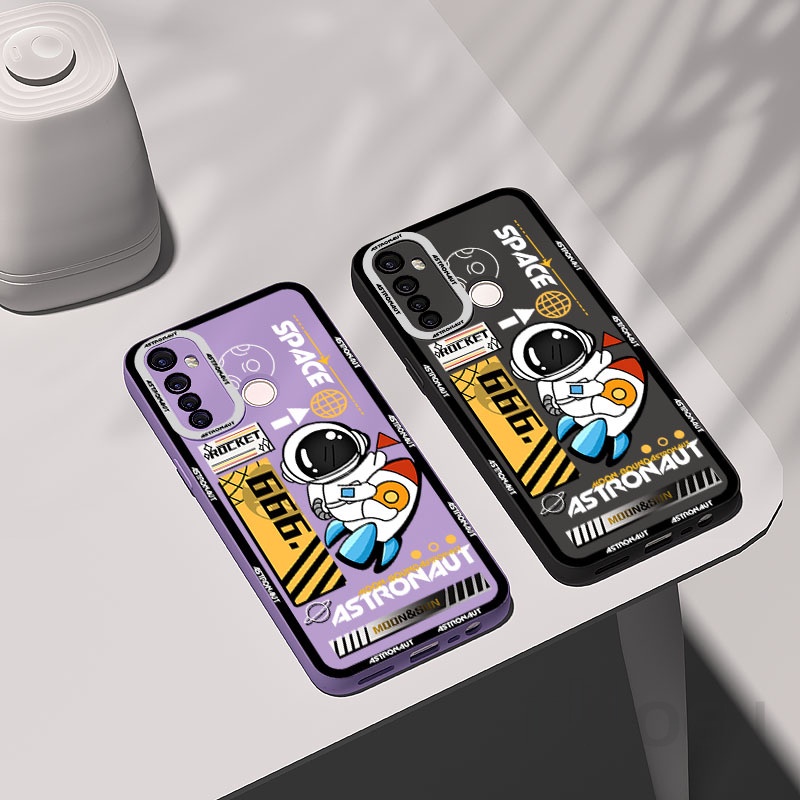 Ốp Điện Thoại TPU Mềm Hình Nasa Cho Realme 5 6 pro 5i 5s 6s 7i C3 C17