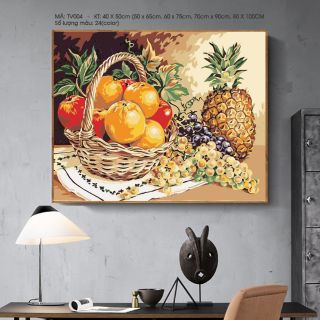 【HOT】CÓ SẴN💥 FREESHIP 💥 Tranh Tô Màu Số Hóa  tĩnh vật 💥 CAO CẤP 💥 Đã Căng Khung DIY