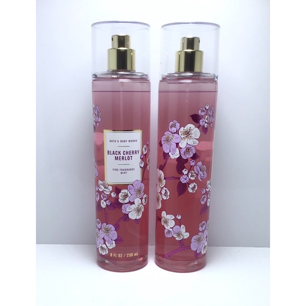 Xịt Thơm Toàn Thân Black Cherry Merlot Bodymist Bath & Body Works 236ML +jɥȽÿ08+