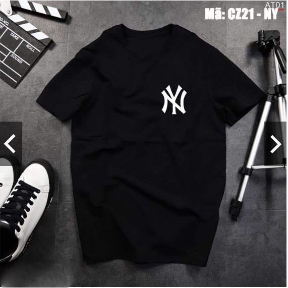 áo thun nam nữ chất liệu cotton co giãn tốt,form 75kg.ÁO NYC