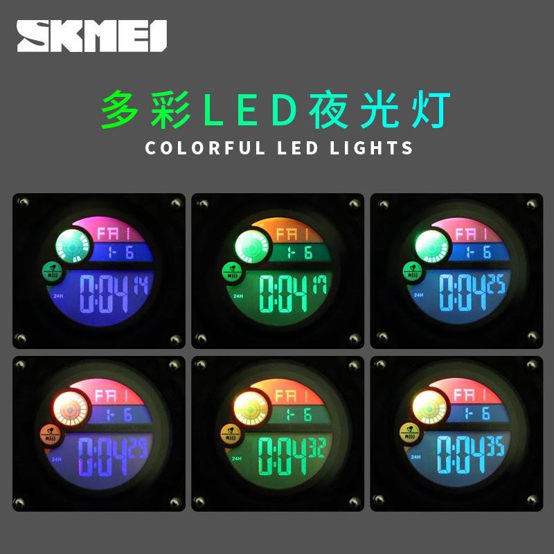 Đồng Hồ Kỹ Thuật Số Skmei 1477 Có Đèn Led Kháng Nước Tính Năng Báo Thức Cho Bé | BigBuy360 - bigbuy360.vn