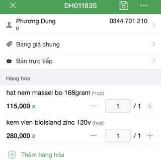 Combo Phương Dung
