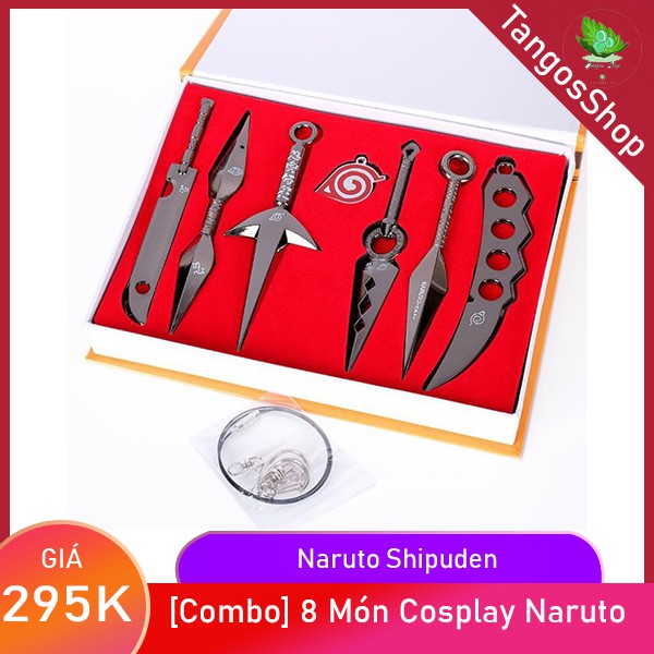 Mới Combo Kunai Naruto 💝FREESHIP💝 Bộ Mô Hình Naruto 5 món - Kunai Cosplay Ninja Naruto HAUS  Store