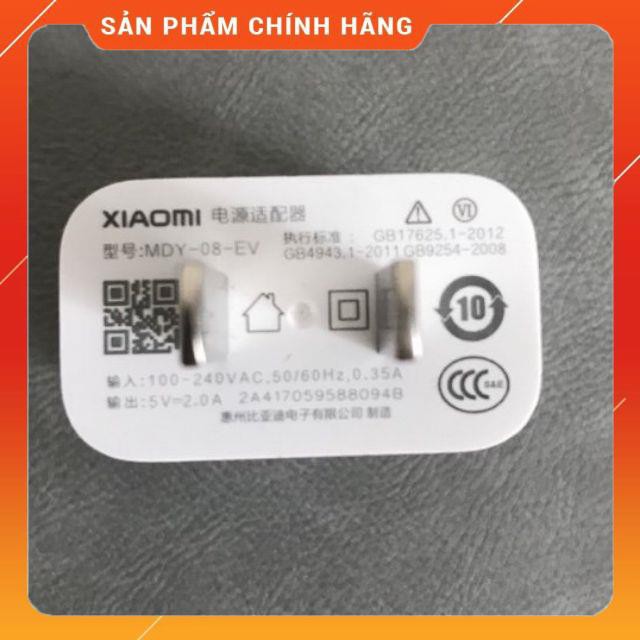 Củ sạc xiaomi 5v-2A 10w chính hãng