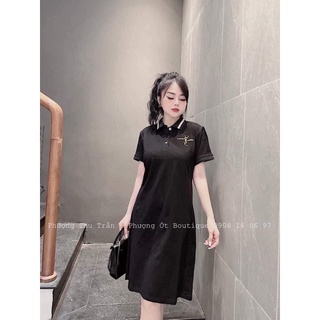 Váy polo dáng xuông