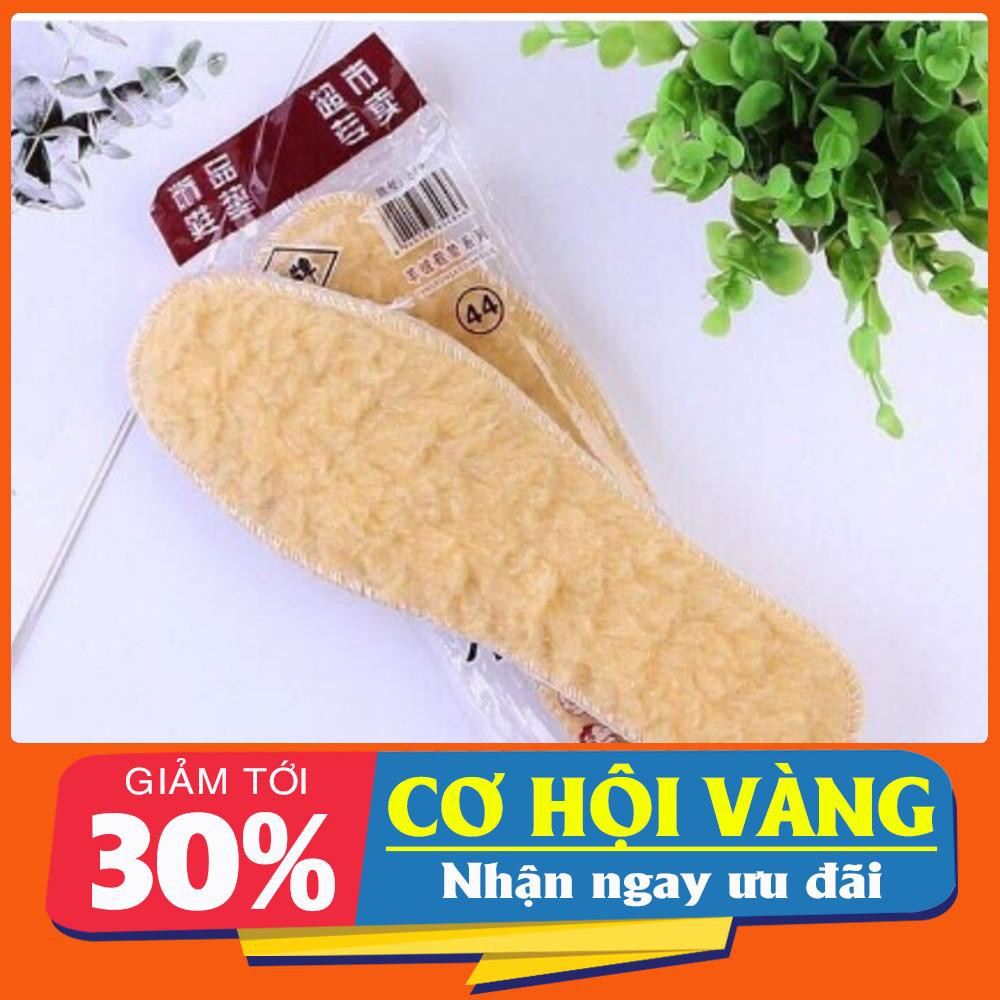 [ƯU ĐÃI KHỦNG] Đôi Lót Giày bằng lông cừu