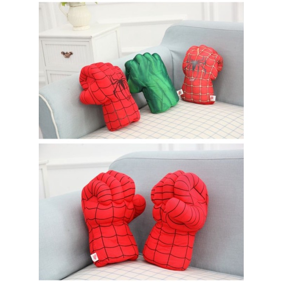 Găng Tay Người Khổng Lồ Xanh Hulk, Găng Tay Siêu Anh Hùng Marvel Dành Cho Trẻ Em Và Người Lớn